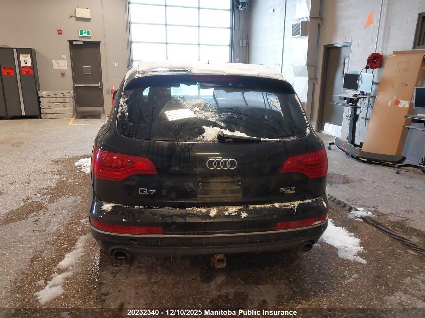 2013 Audi Q7 V6 VIN: WA1CGCFE1DD006363 Lot: 20232340