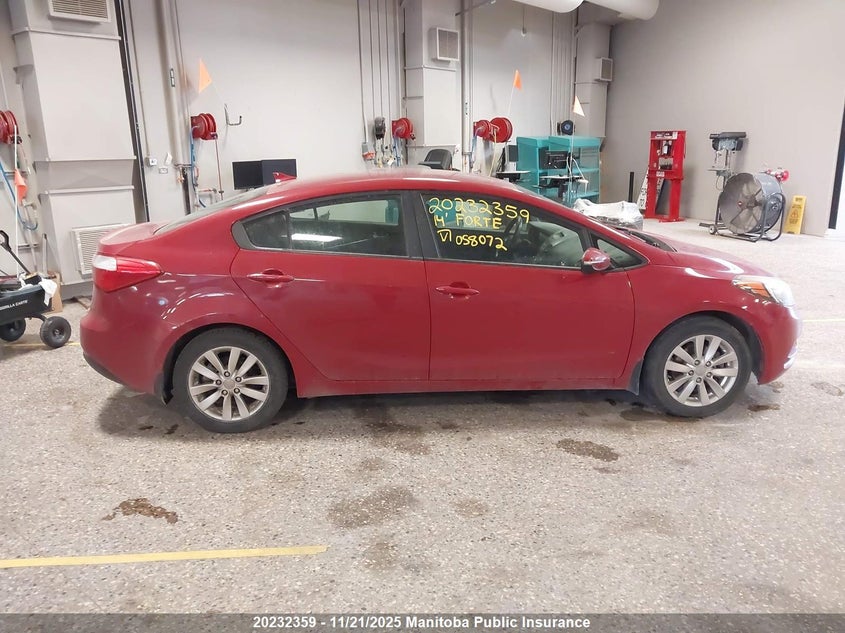 2014 Kia Forte Lx VIN: KNAFX4A66E5058072 Lot: 20232359