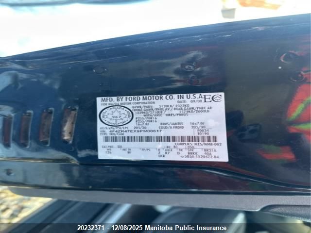 2009 Mazda B4000 Cab Plus 4Dr VIN: 4F4ZR47EX9PM00617 Lot: 20232371