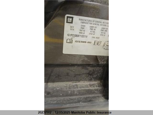 1G1PC5SB0F7125719 2015 CHEVROLET  photo no. 8