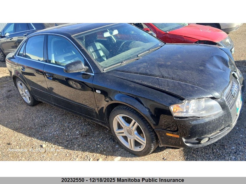 WAUDF78EX7A105929 2007 Audi A4 2.0T Quattro auction photo 1