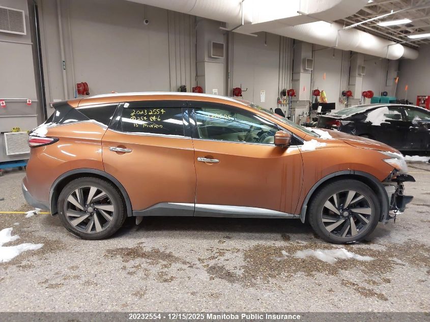 2015 Nissan Murano Platinum VIN: 5N1AZ2MH1FN254846 Lot: 20232554