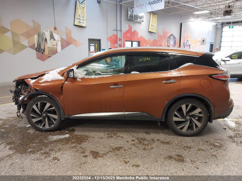 2015 Nissan Murano Platinum VIN: 5N1AZ2MH1FN254846 Lot: 20232554