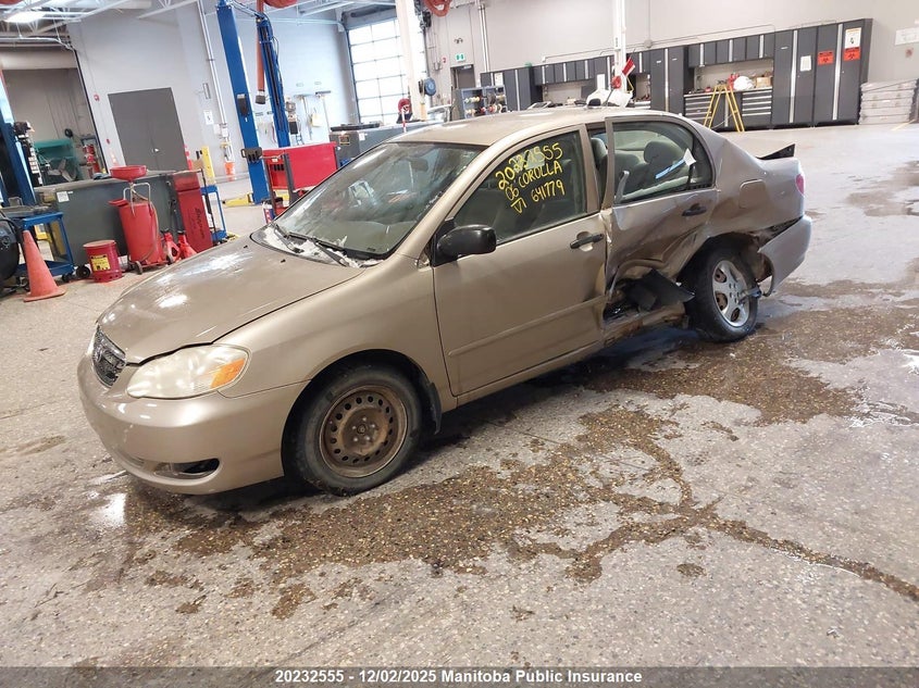 2T1BR32E56C641779 2006 TOYOTA COROLLA photo no. 2