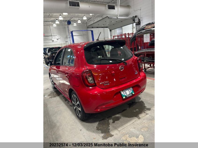 2015 Nissan Micra Sr VIN: 3N1CK3CP2FL213502 Lot: 20232574