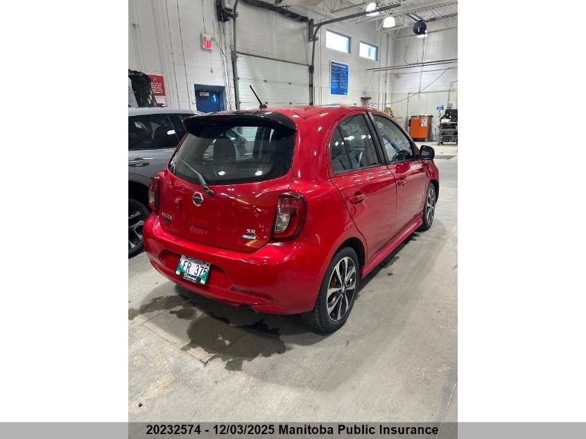 2015 Nissan Micra Sr VIN: 3N1CK3CP2FL213502 Lot: 20232574