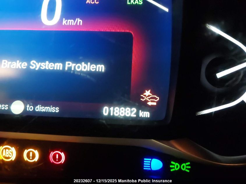 2025 Honda Passport Sport VIN: 5FNYF8H22SB501112 Lot: 20232607