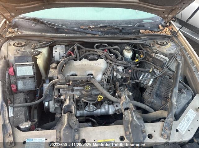 2002 Chevrolet Impala VIN: 2G1WF55E229134665 Lot: 20232650