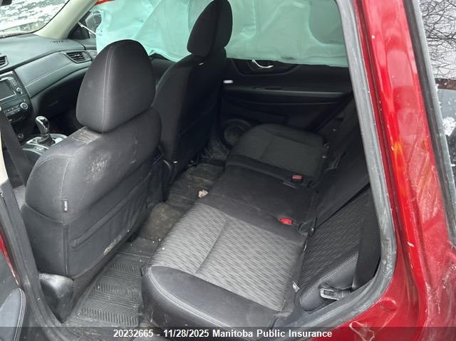 2019 Nissan Rogue Sv VIN: 5N1AT2MV4KC725398 Lot: 20232665