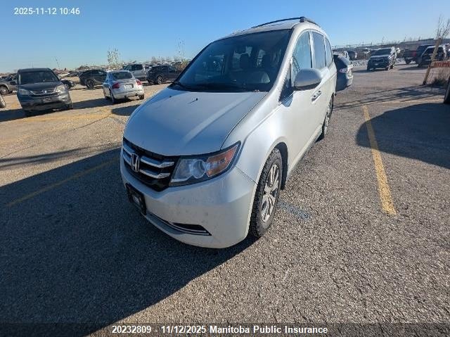 Vin: 5fnrl5h65eb506100, lot: 10243793, honda odyssey ex-l ex-l 20142