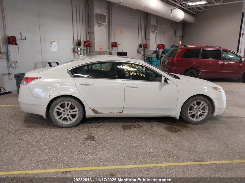 2010 Acura Tl VIN: 19UUA8F29AA800444 Lot: 20232813