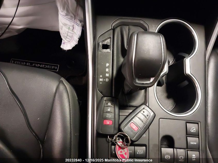 2023 Toyota Highlander Xle VIN: 5TDKDRBH8PS506140 Lot: 20232840