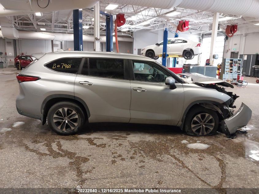 2023 Toyota Highlander Xle VIN: 5TDKDRBH8PS506140 Lot: 20232840