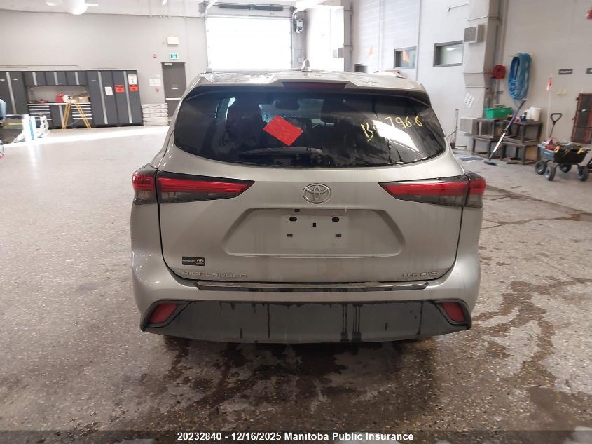 2023 Toyota Highlander Xle VIN: 5TDKDRBH8PS506140 Lot: 20232840