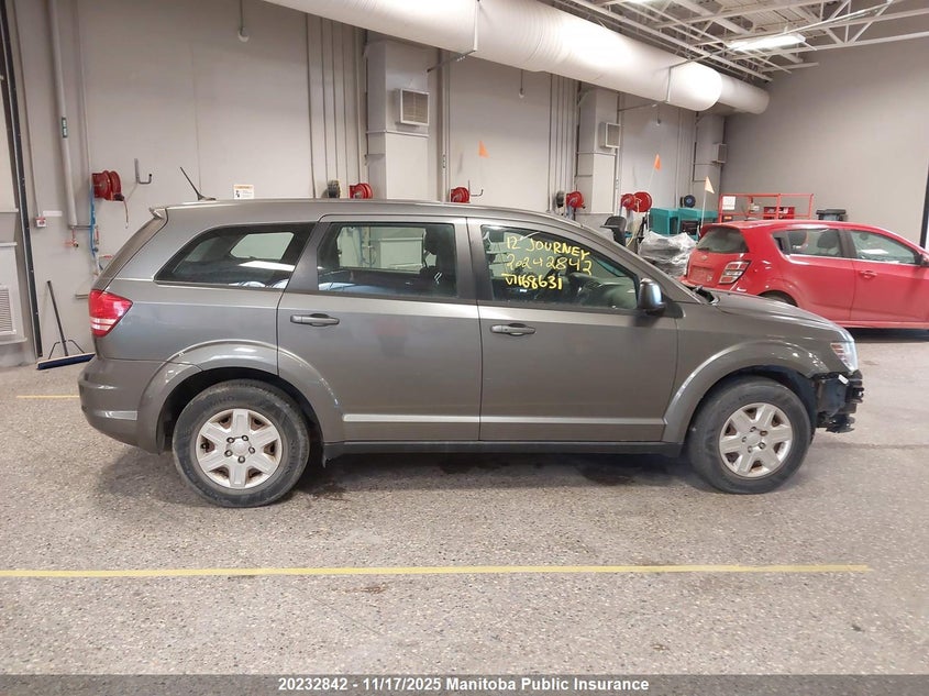 2012 Dodge Journey Se VIN: 3C4PDCAB1CT168631 Lot: 20232842
