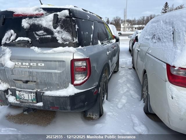 2021 Ford Bronco Sport Outer Banks VIN: 3FMCR9C69MRA76731 Lot: 20232935