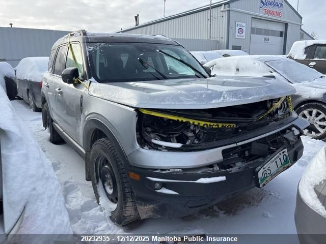 2021 Ford Bronco Sport Outer Banks VIN: 3FMCR9C69MRA76731 Lot: 20232935