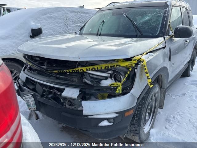 2021 Ford Bronco Sport Outer Banks VIN: 3FMCR9C69MRA76731 Lot: 20232935