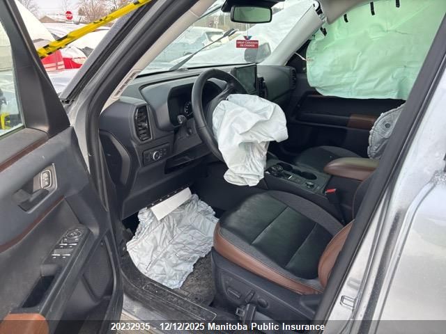 2021 Ford Bronco Sport Outer Banks VIN: 3FMCR9C69MRA76731 Lot: 20232935