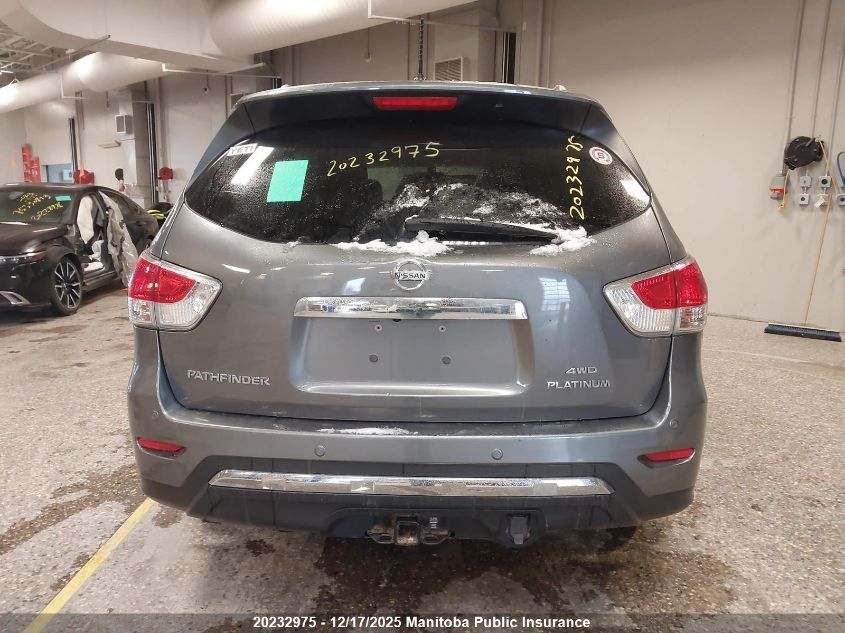 2015 Nissan Pathfinder Platinum VIN: 5N1AR2MM5FC680130 Lot: 20232975