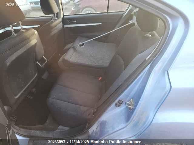 2011 Subaru Legacy 2.5I VIN: 4S3BMGA64B3257057 Lot: 20233053