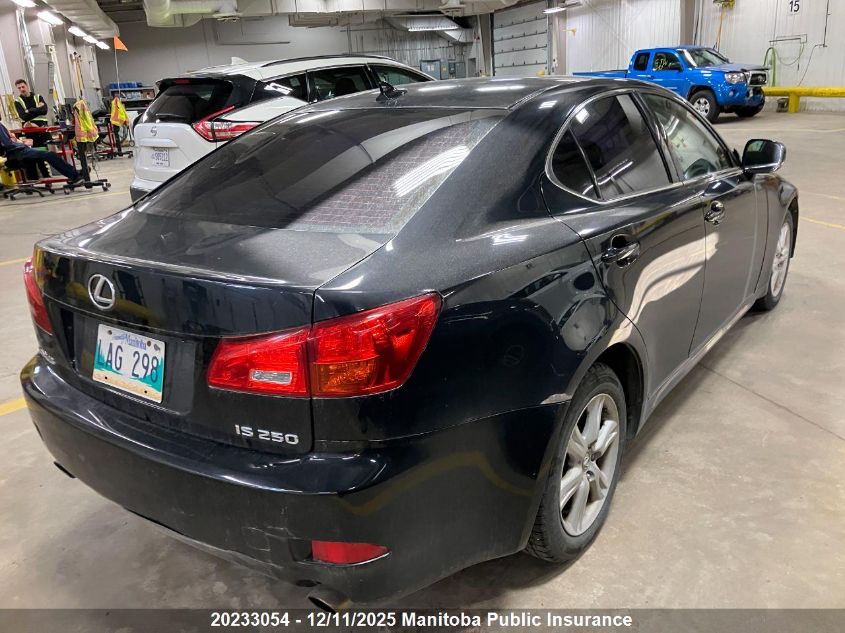 2008 Lexus Is 250 VIN: JTHBK262882075910 Lot: 20233054
