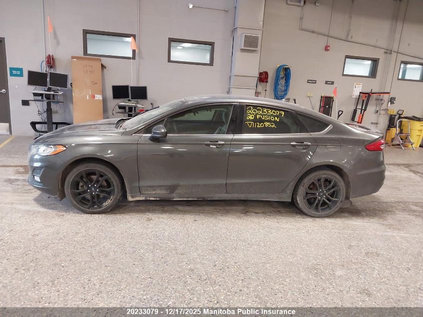 2020 Ford Fusion Se VIN: 3FA6P0HD3LR120852 Lot: 20233079