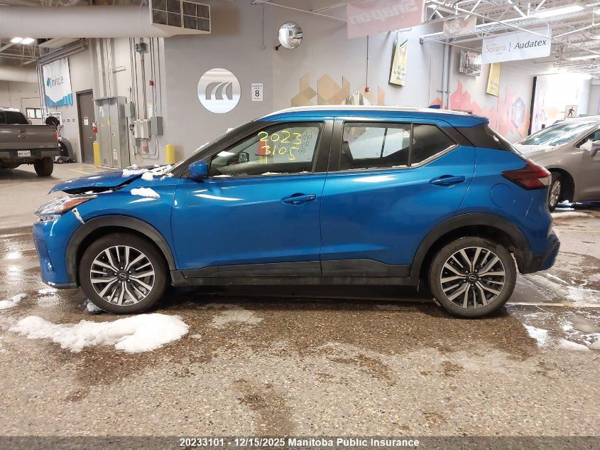 2025 Nissan Kicks Play Sv VIN: 3N1CP5CV6SL488781 Lot: 20233101