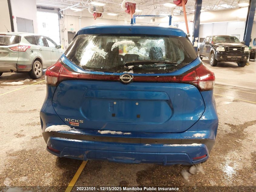 2025 Nissan Kicks Play Sv VIN: 3N1CP5CV6SL488781 Lot: 20233101