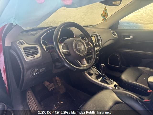 2018 Jeep Compass North VIN: 3C4NJDBB4JT145846 Lot: 20233158