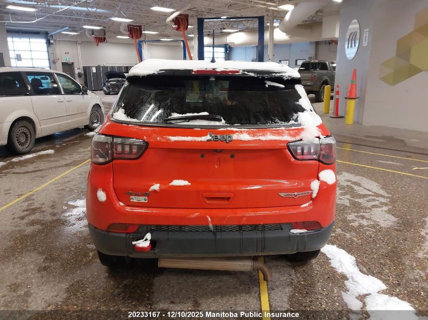 2019 Jeep Compass Trailhawk VIN: 3C4NJDDB1KT825623 Lot: 20233167