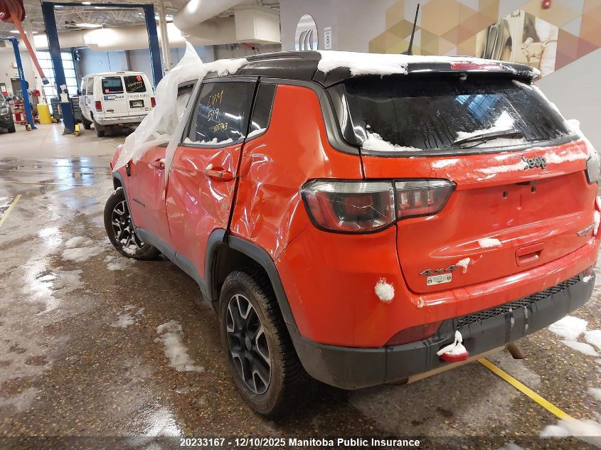 2019 Jeep Compass Trailhawk VIN: 3C4NJDDB1KT825623 Lot: 20233167