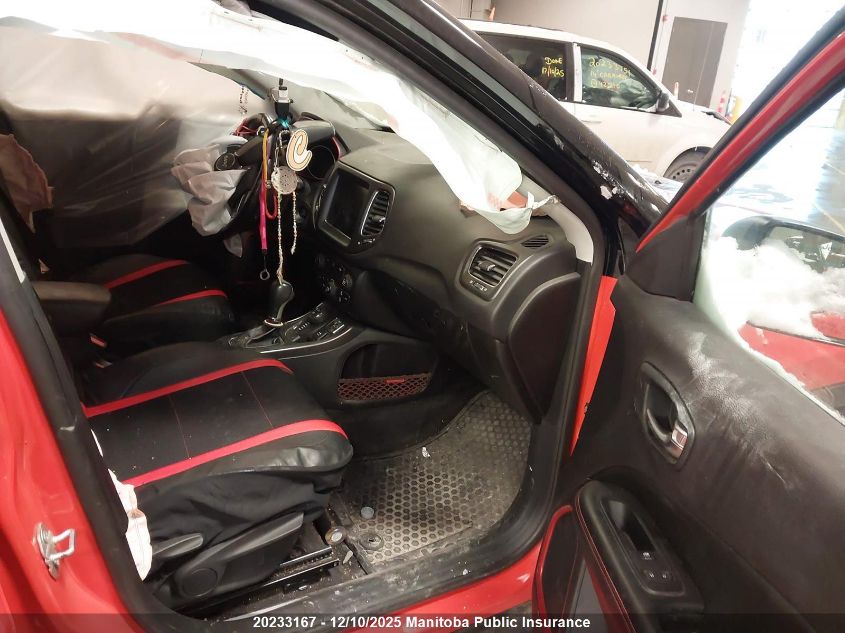 2019 Jeep Compass Trailhawk VIN: 3C4NJDDB1KT825623 Lot: 20233167