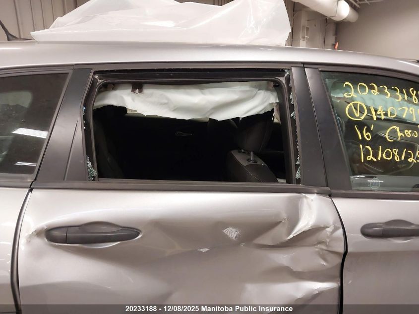 2016 Jeep Cherokee Sport VIN: 1C4PJLAB0GW140795 Lot: 20233188