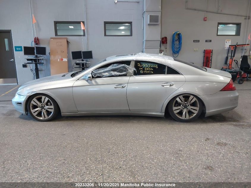 2009 Mercedes Benz Cls550 VIN: WDDDJ72X59A151172 Lot: 20233206