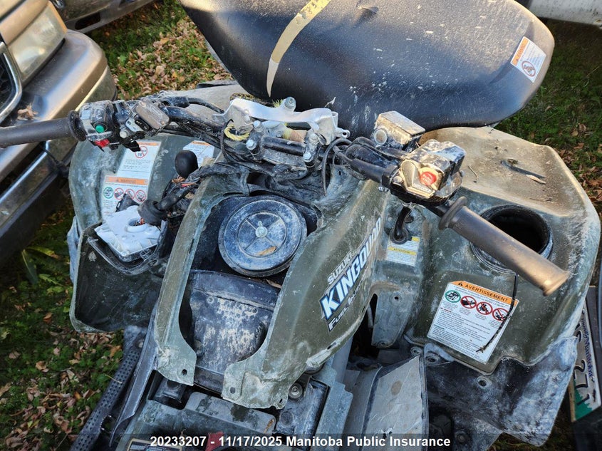 2007 Suzuki Lt-A450 King Quad 4X4 VIN: 5SAAL42A677111407 Lot: 20233207