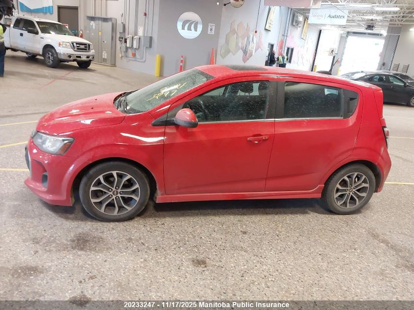 2017 Chevrolet Sonic Lt VIN: 1G1JD6SB0H4132540 Lot: 20233247