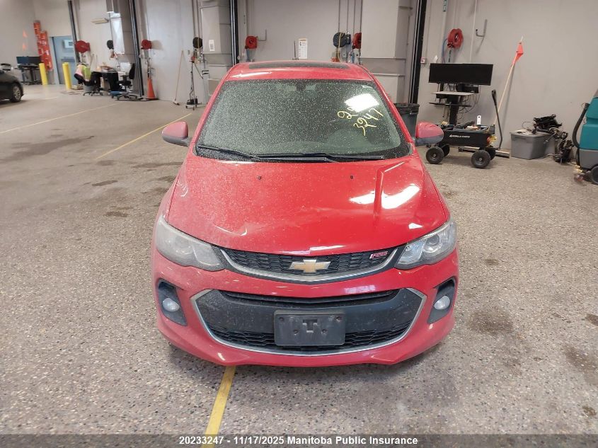 2017 Chevrolet Sonic Lt VIN: 1G1JD6SB0H4132540 Lot: 20233247