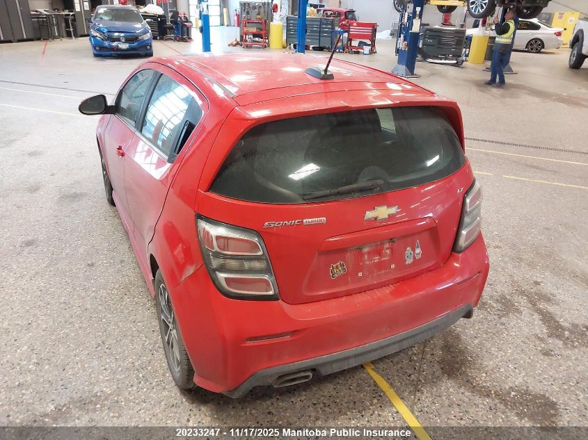 2017 Chevrolet Sonic Lt VIN: 1G1JD6SB0H4132540 Lot: 20233247