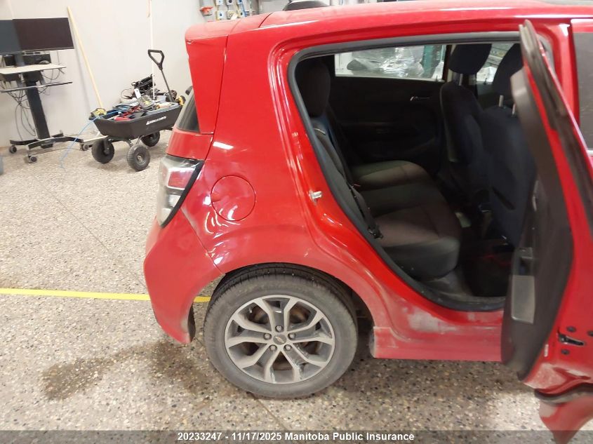 2017 Chevrolet Sonic Lt VIN: 1G1JD6SB0H4132540 Lot: 20233247