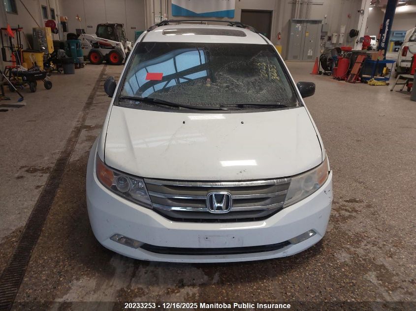 2011 Honda Odyssey Touring VIN: 5FNRL5H97BB501762 Lot: 20233253