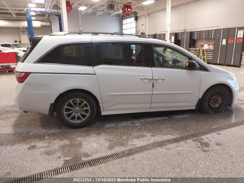 2011 Honda Odyssey Touring VIN: 5FNRL5H97BB501762 Lot: 20233253