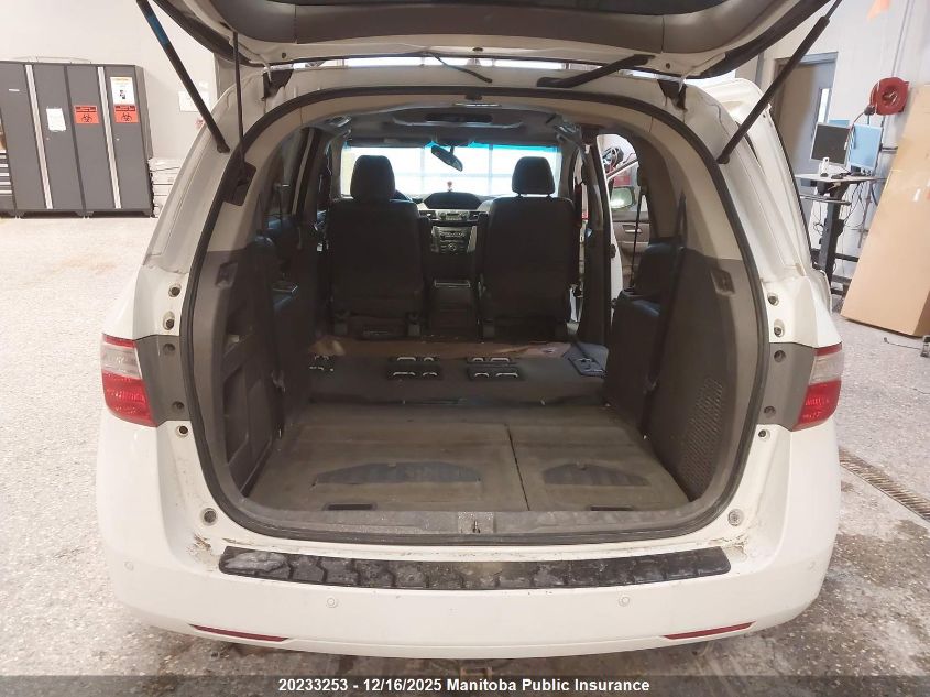 2011 Honda Odyssey Touring VIN: 5FNRL5H97BB501762 Lot: 20233253