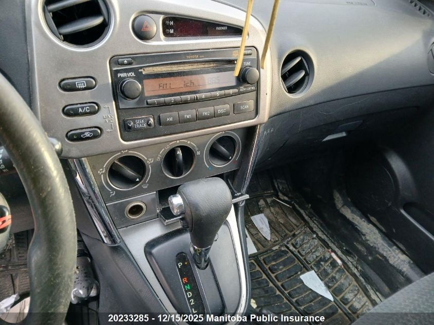 2005 Toyota Matrix VIN: 2T1KR32E15C906602 Lot: 20233285