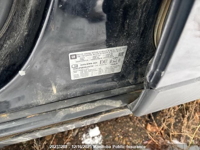 2017 Chevrolet Trax Lt VIN: 3GNCJPSB5HL235730 Lot: 20233288