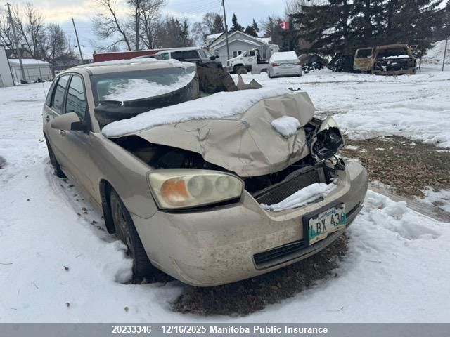 2006 Chevrolet Malibu Maxx Lt VIN: 1G1ZT61816F239898 Lot: 20233346