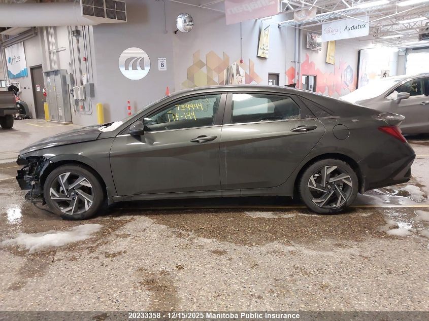 2024 Hyundai Elantra Luxury VIN: KMHLN4DG2RU734444 Lot: 20233358