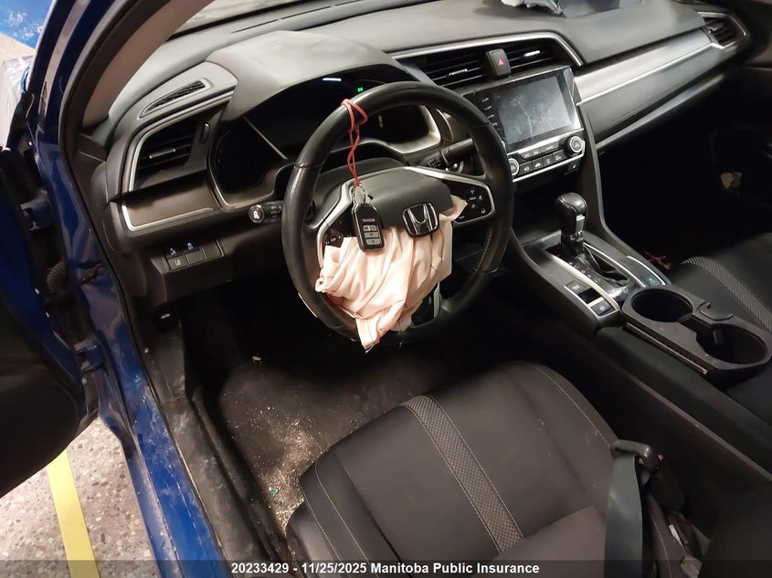 2021 Honda Civic Ex VIN: 2HGFC2F70MH010144 Lot: 20233429