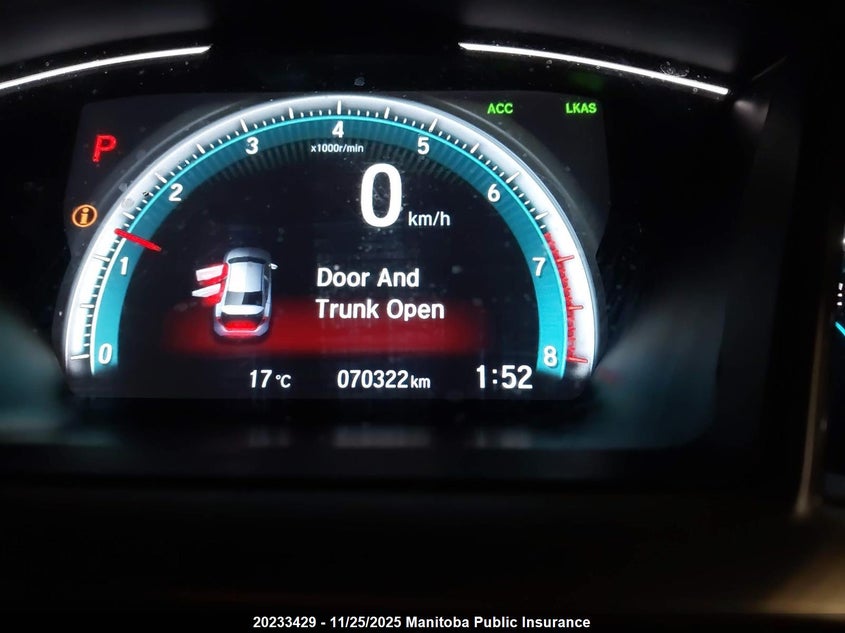 2021 Honda Civic Ex VIN: 2HGFC2F70MH010144 Lot: 20233429