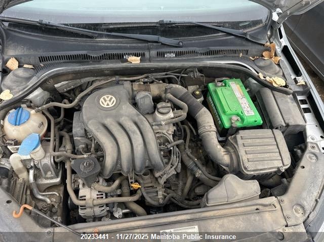 2011 Volkswagen Jetta 2.0 VIN: 3VW2K7AJ2BM388901 Lot: 20233441